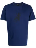 agnès b. Lizard cotton T-shirt - Blue