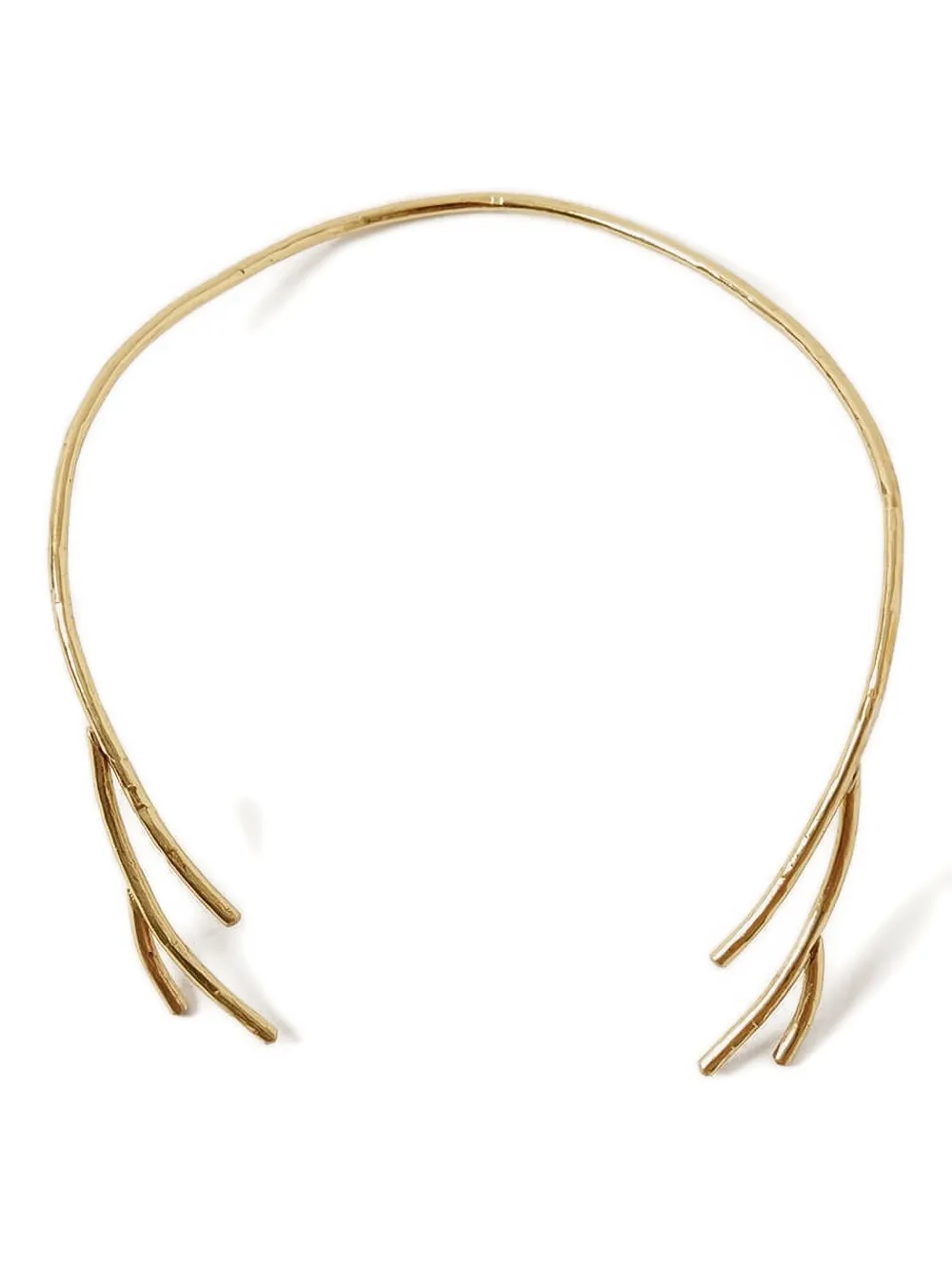 Lenny Niemeyer Coral branch-detail choker necklace - Oro