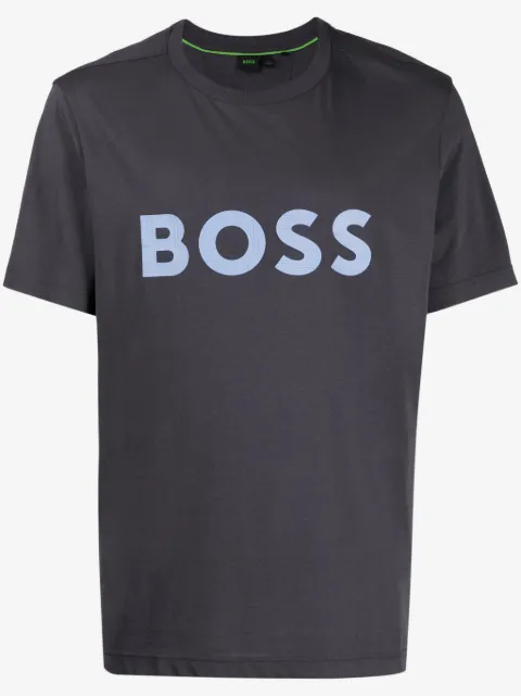 BOSS t-shirt en coton à logo imprimé