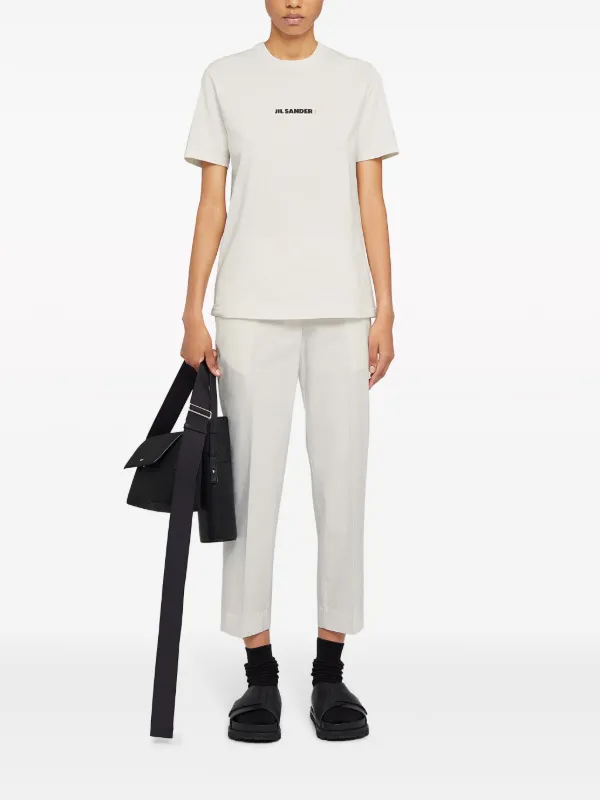 新品 JIL SANDER ALEM Drawstring trouseres Jil Sander Drawstring Pants Midnight at CareOfCarl.com