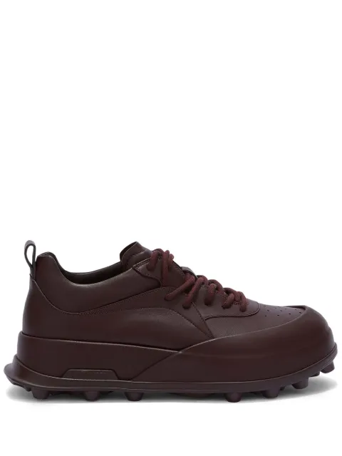 Jil Sander Orb leather sneakers