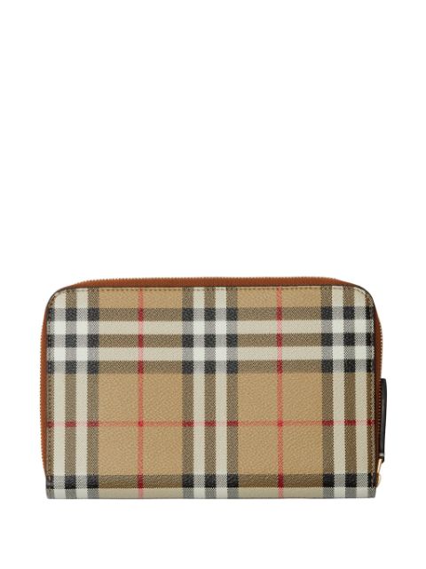 Burberry Vintage Check-pattern bi-fold wallet Women