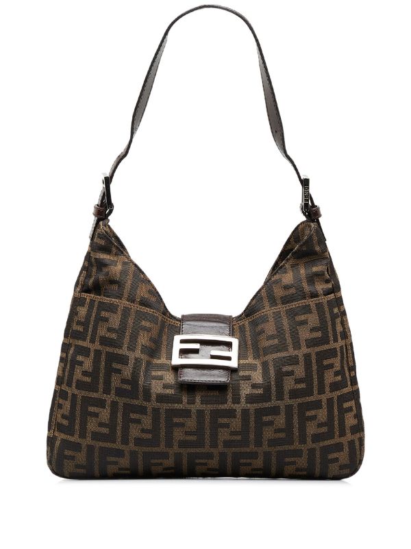 Fendi Pre-Owned Zucca Pattern Shoulder Bag - Farfetch