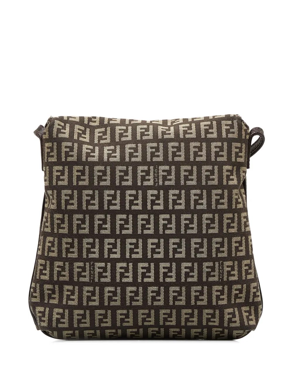 Fendi Pre-Owned Zucchino crossbody bag - Bruin