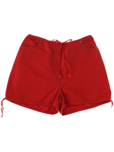 Jean Paul Gaultier Pre-Owned shorts con cordones en la pretina 2000