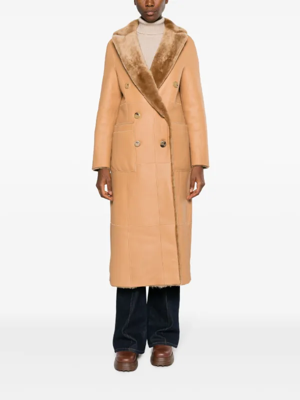 Blancha double-breasted Reversible Coat - Farfetch