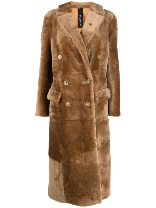 Blancha double-breasted Reversible Coat - Farfetch