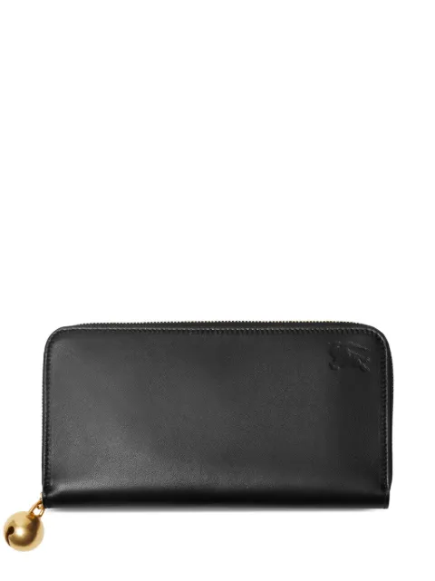 Burberry EKD bell-charm leather wallet