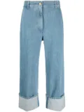 Patou Iconic cuffed jeans - Blue