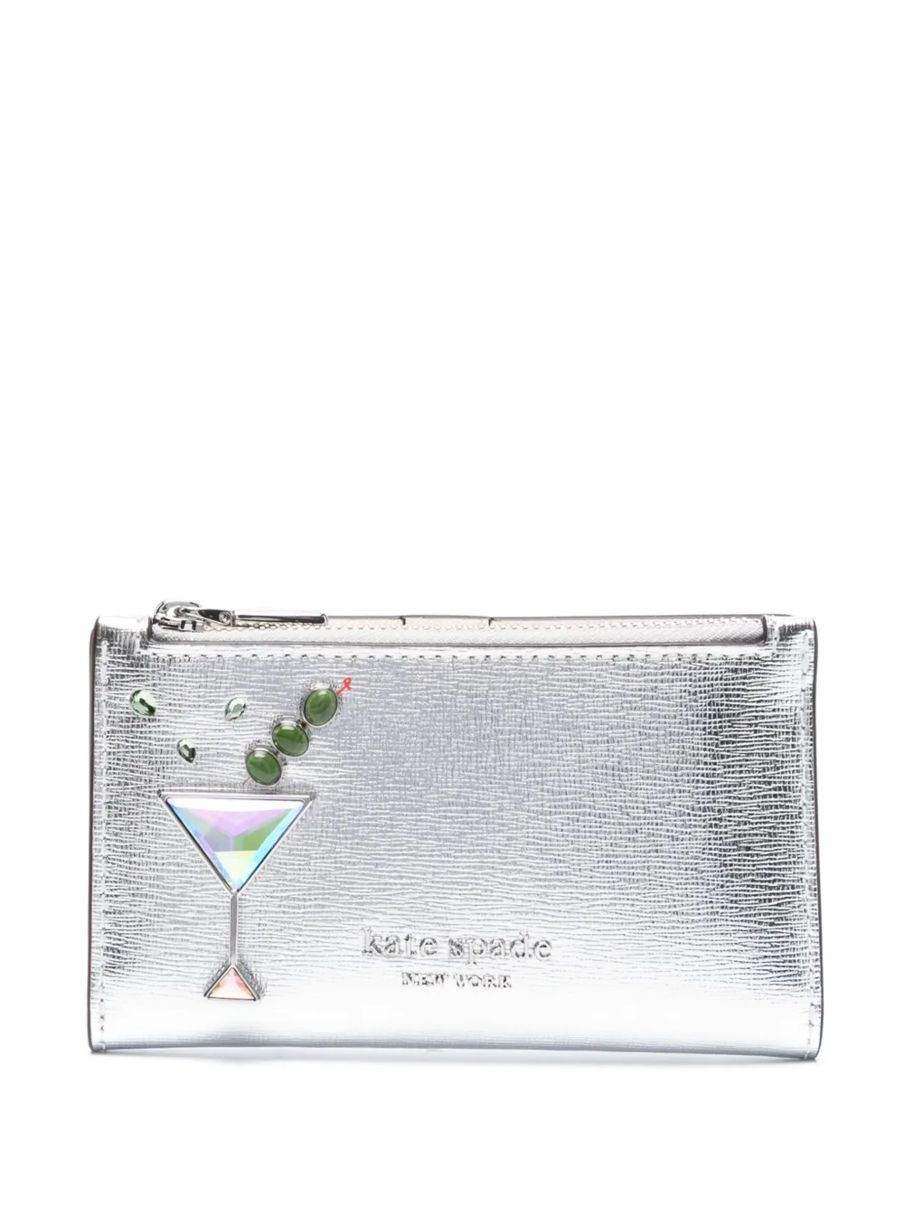 KATE SPADE SHAKEN NOT STIRRED LEATHER WALLET