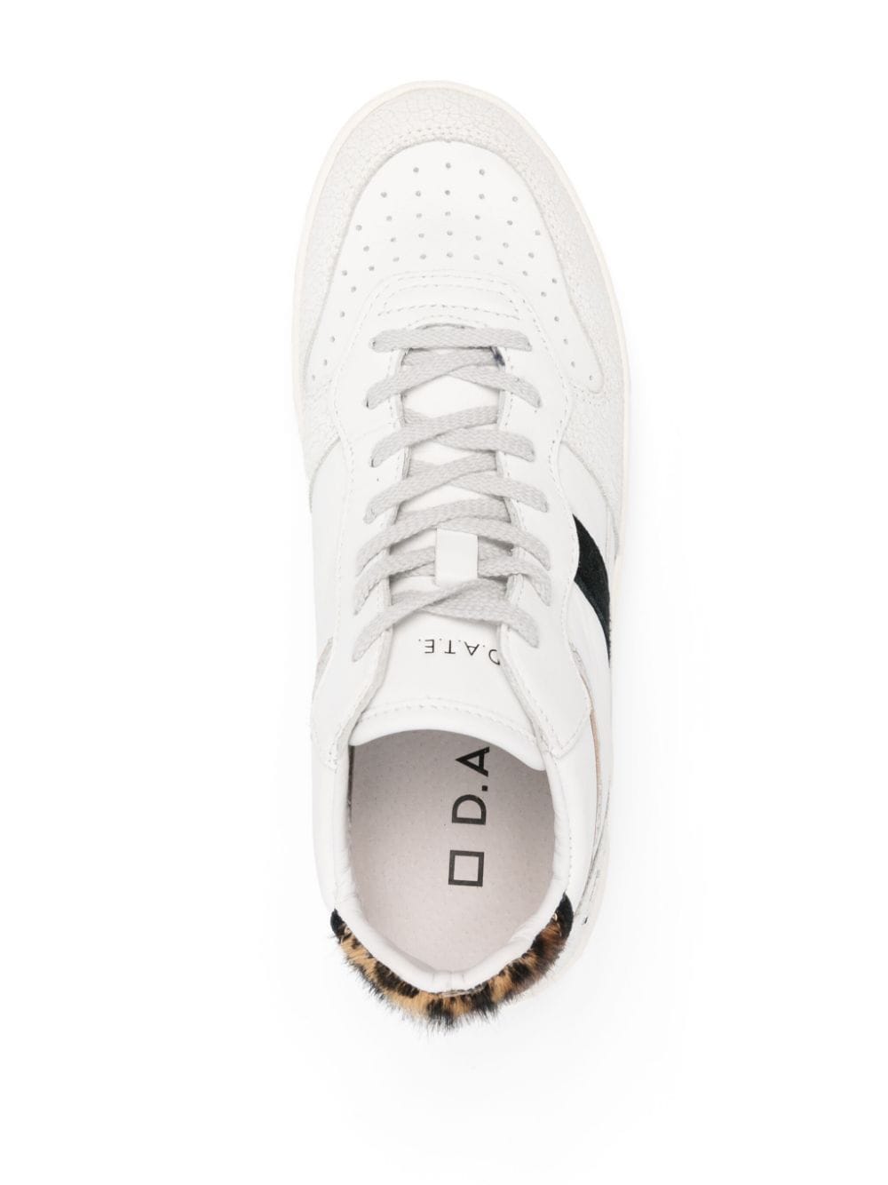 Shop Date Court 2.0 Logo-print Sneakers In Weiss