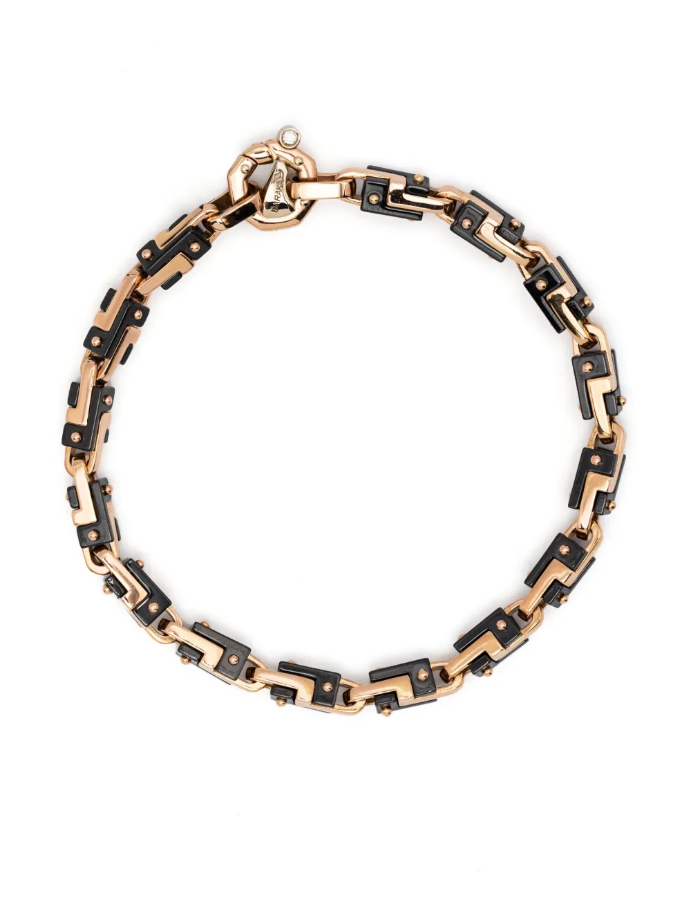 Bracciale Oro Rosa Con Ciondoli A Cuore – Doppia Catena Regolabile In Acciaio Inossidabile – Gioiello Donna HSWYFCJY