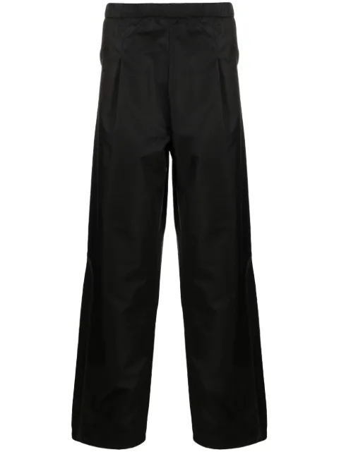 J.LAL pantalones elásticos con diseño recto y pinzas