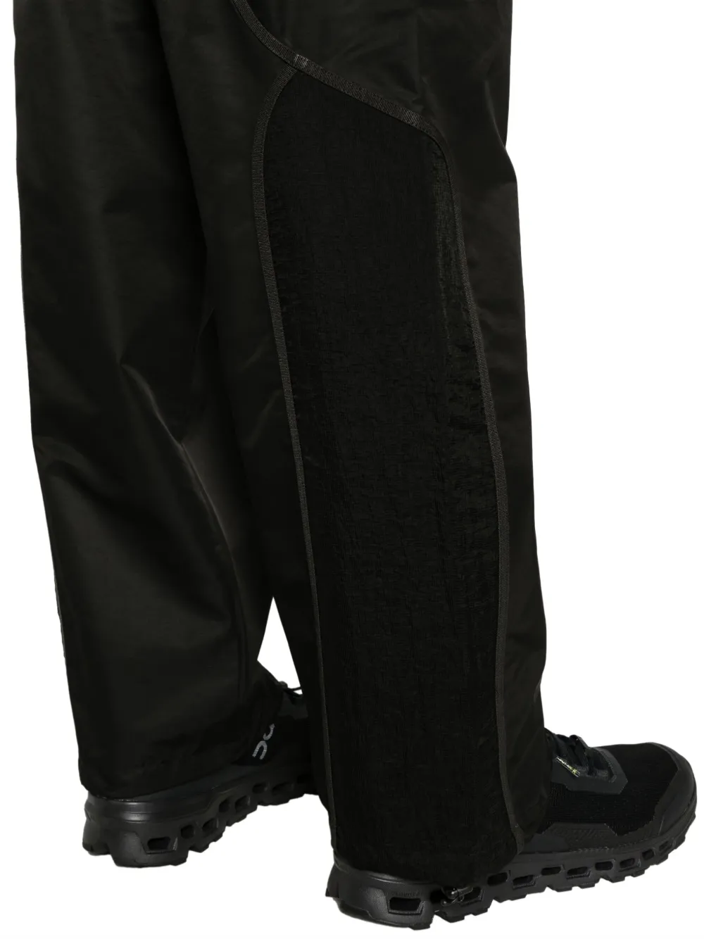 J.LAL Straight broek Zwart