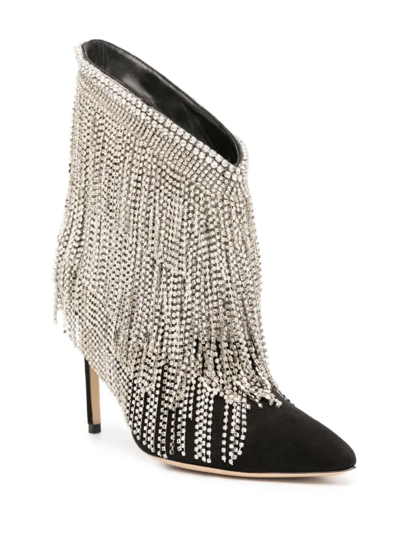 Sophia Webster Xena crystal-embellished Boots | Black