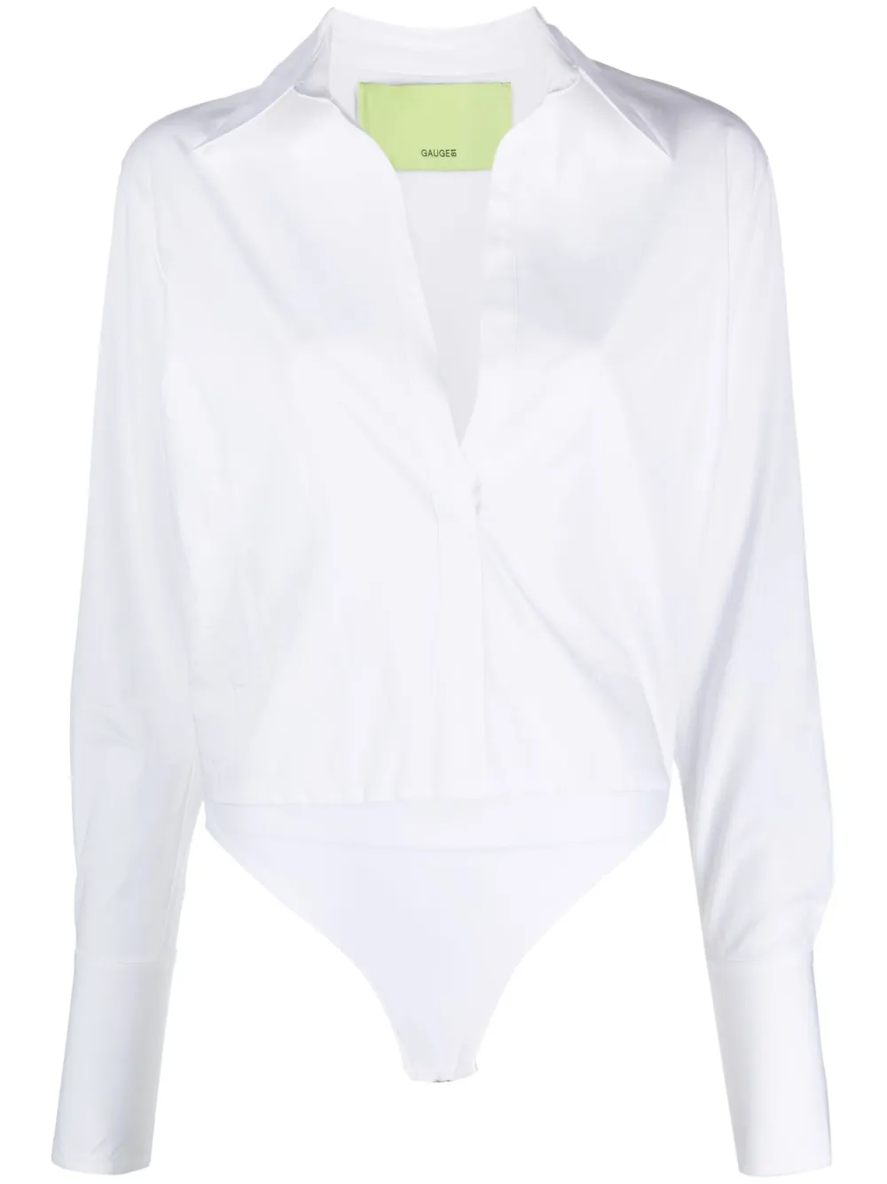 GAUGE81 body en popeline - Blanc GAUGE81 body en popeline - Blanc