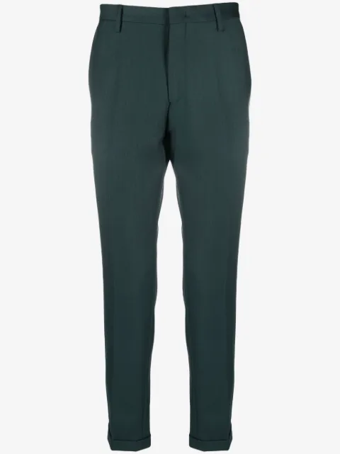 Paul Smith tapered-leg wool trousers
