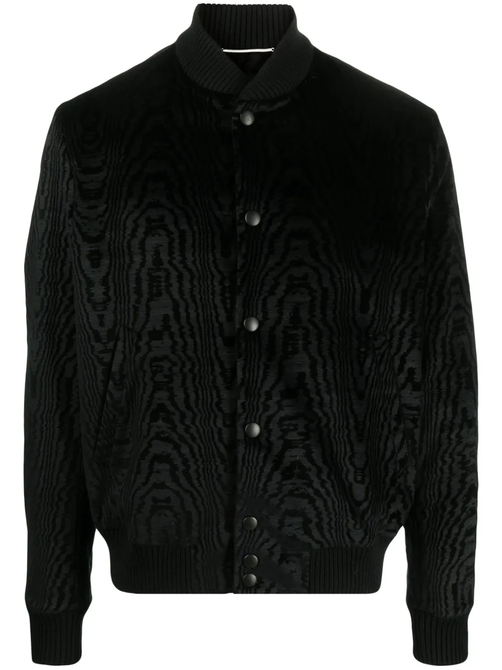 PT Torino graphic-print buttoned bomber jacket | Black | Image 1