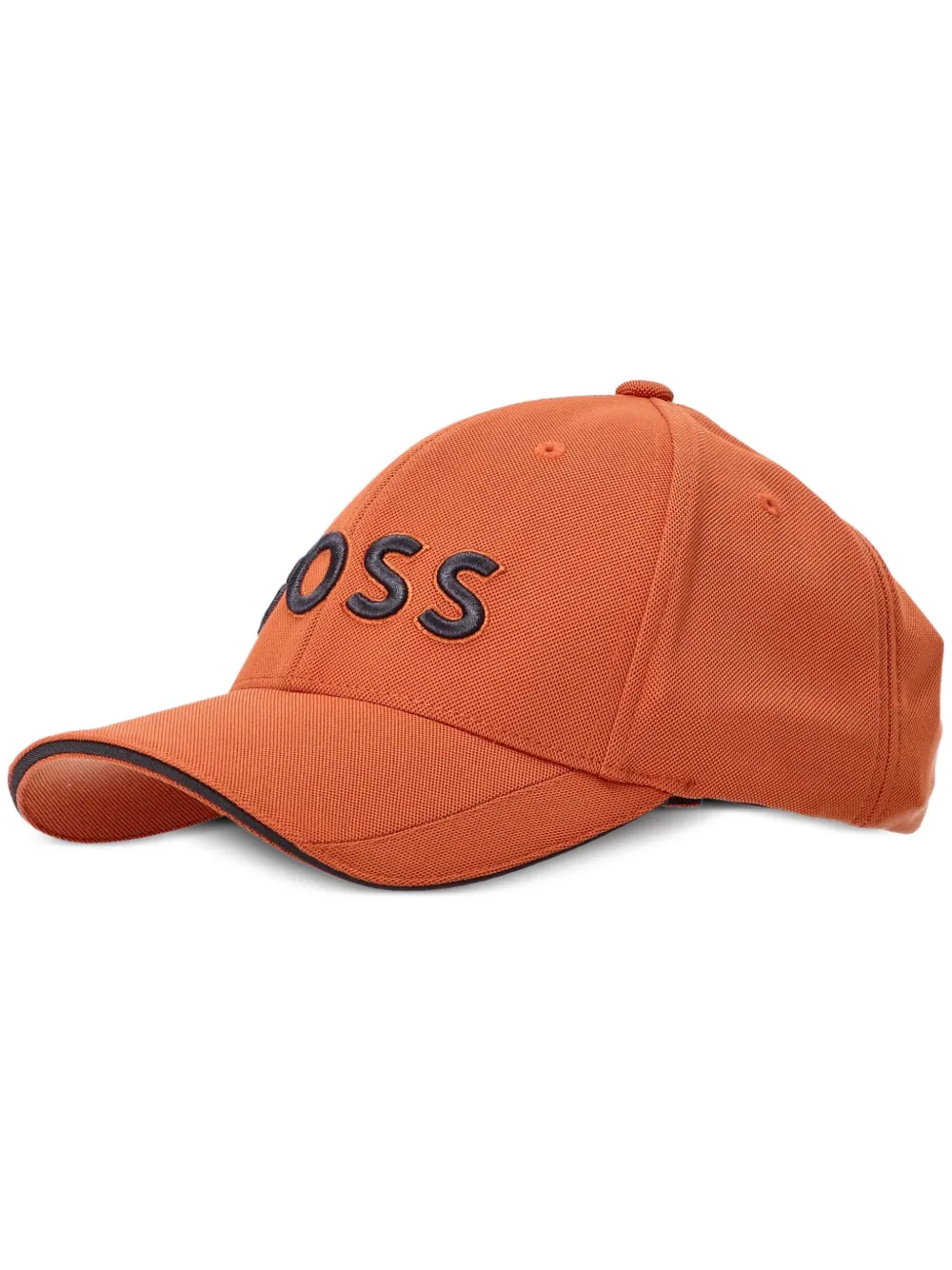 BOSS Boné com logo bordado | Laranja | Image 1