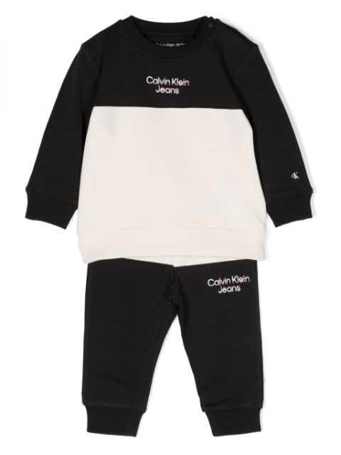 Calvin Klein Kids Tuta sportiva con stampa