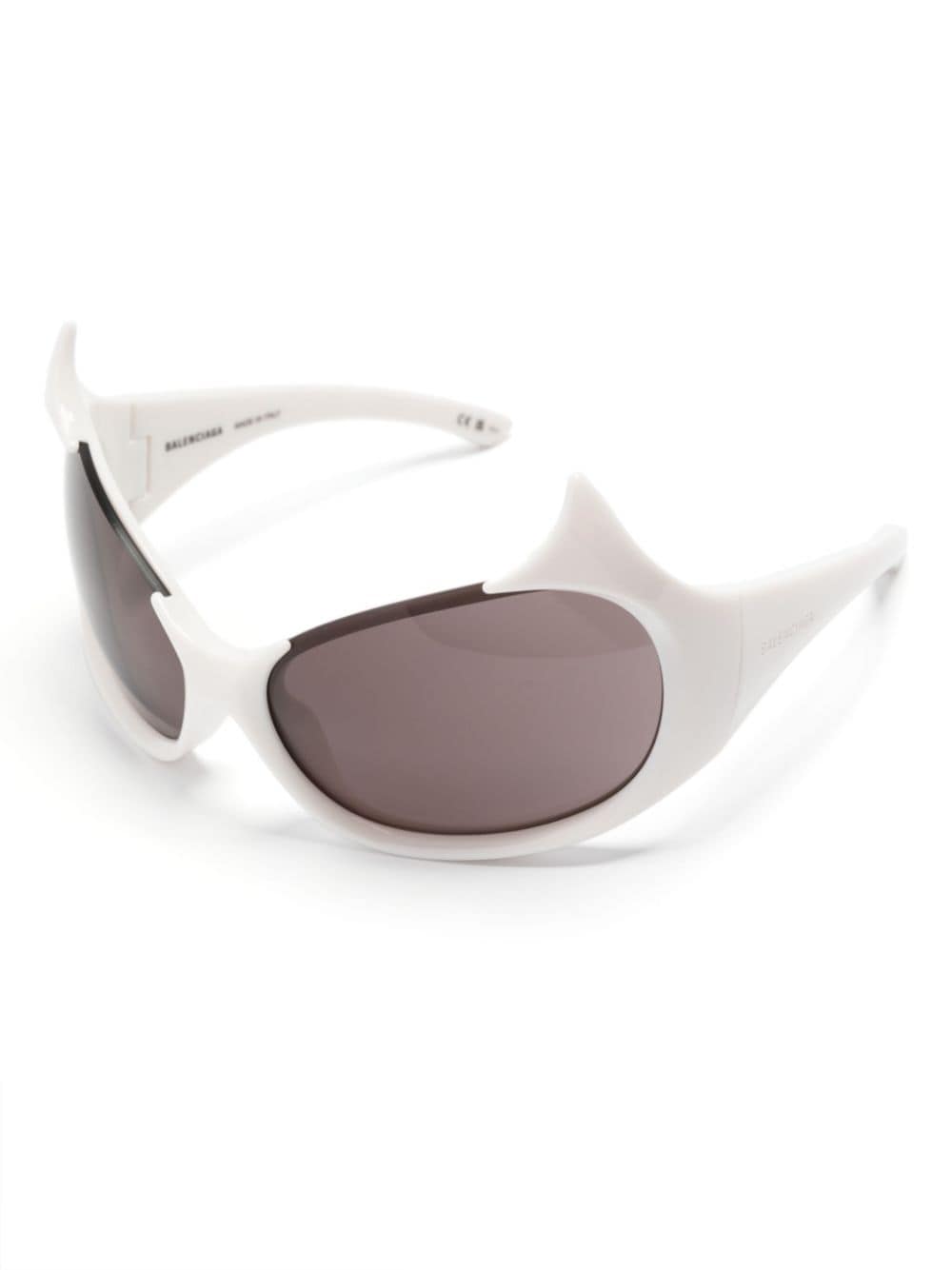 Balenciaga Eyewear Gotham zonnebril met cat-eye montuur - Wit