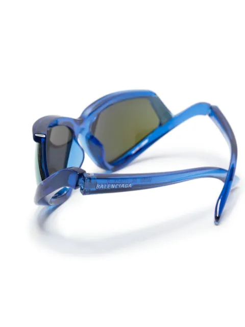 Balenciaga Eyewear shield-frame mirrored sunglasses BB0289S - 2
