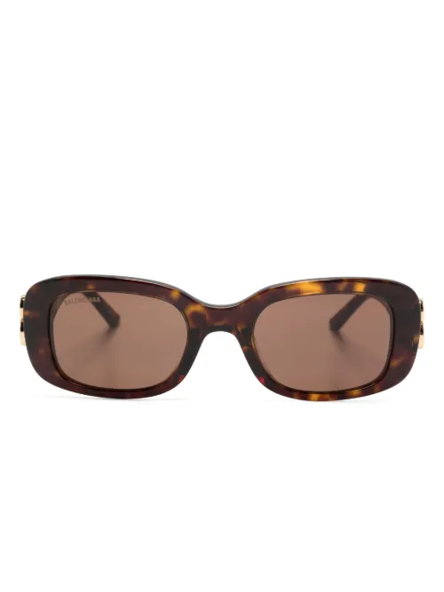 Lunettes de soleil Dinasty à monture rectangulaire - Balenciaga Eyewear - Modalova