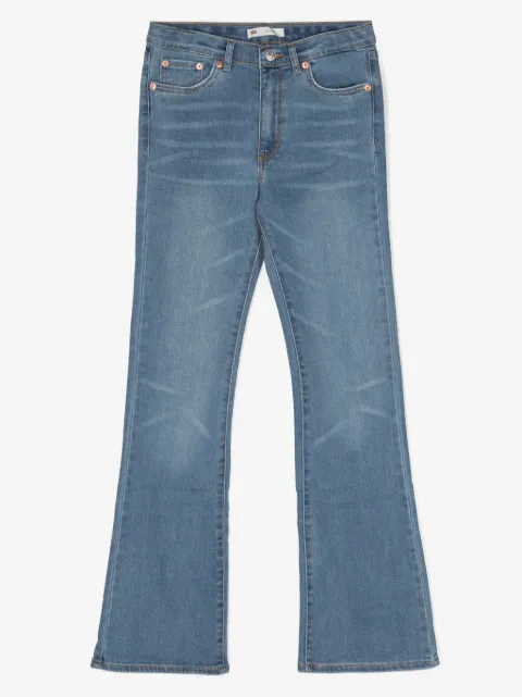 Levi's Kids 726 high-rise flared jeans