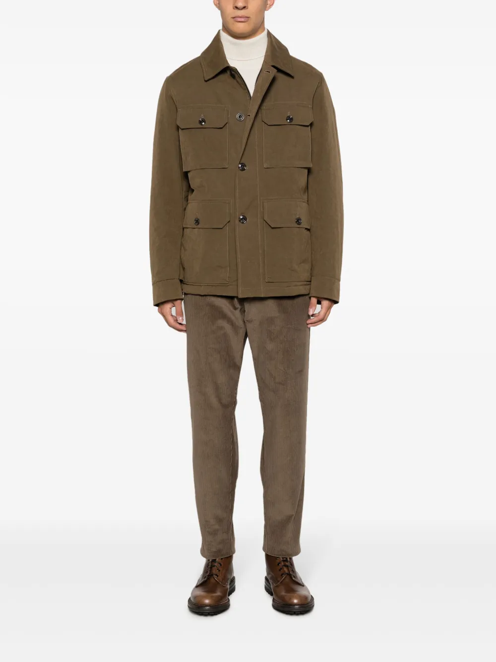 Altea multiple-pockets single-breasted jacket | Lightweight Jackets | Image 2