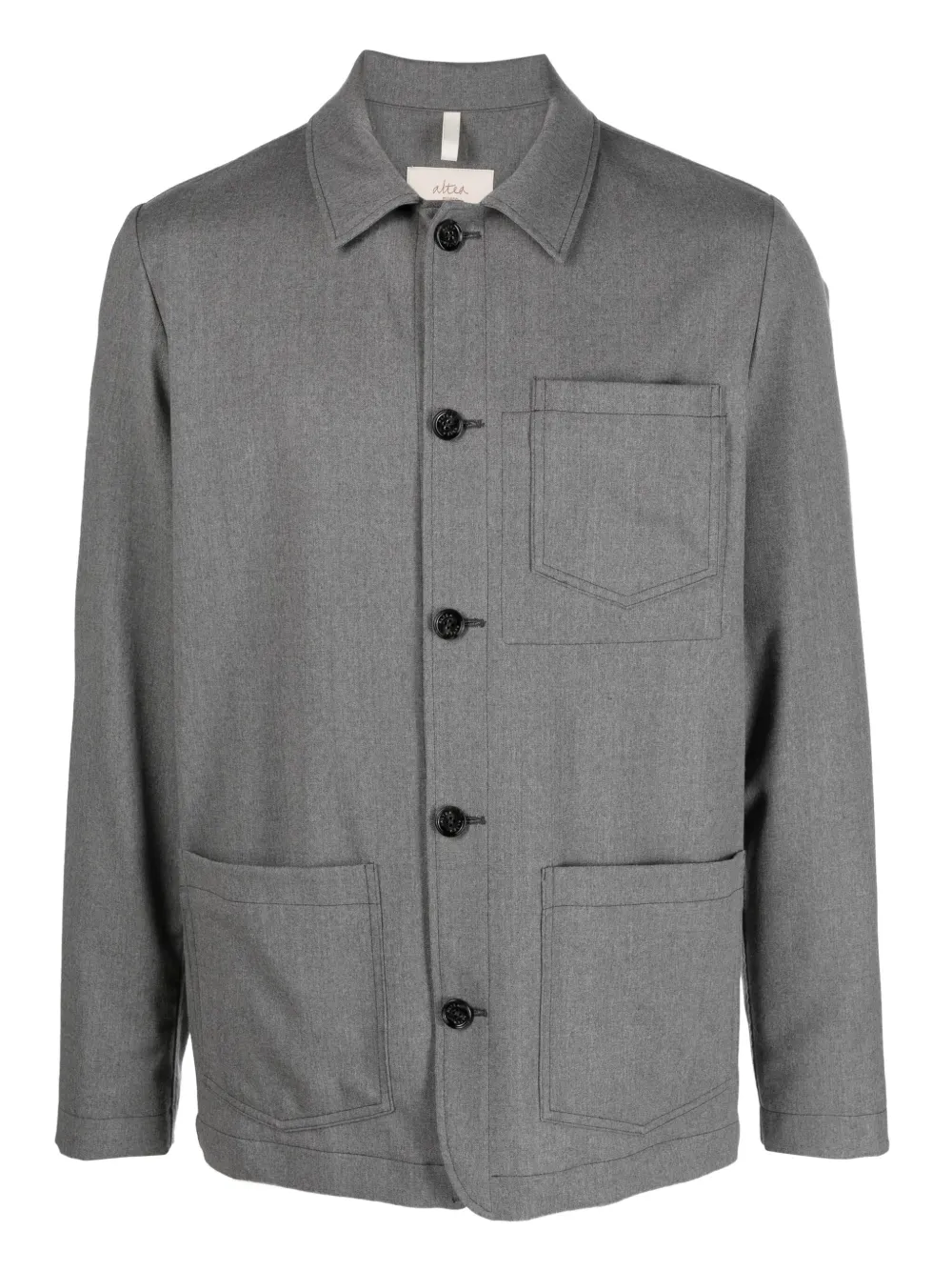 Altea Shirtjack met rits Grijs