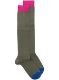 Altea slip-on knee socks - Green
