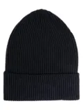 Altea ribbed-knit virgin wool beanie - Blue