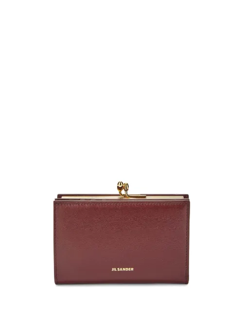 Portefeuille Goji en cuir à logo - Jil Sander - Modalova