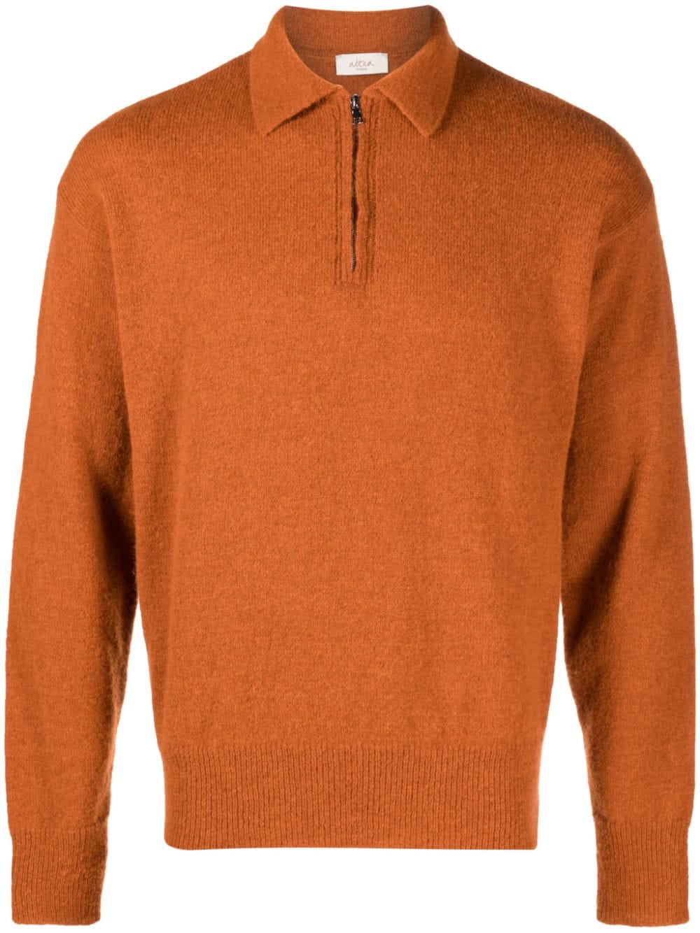 Altea zip-up polo shirt Oranje