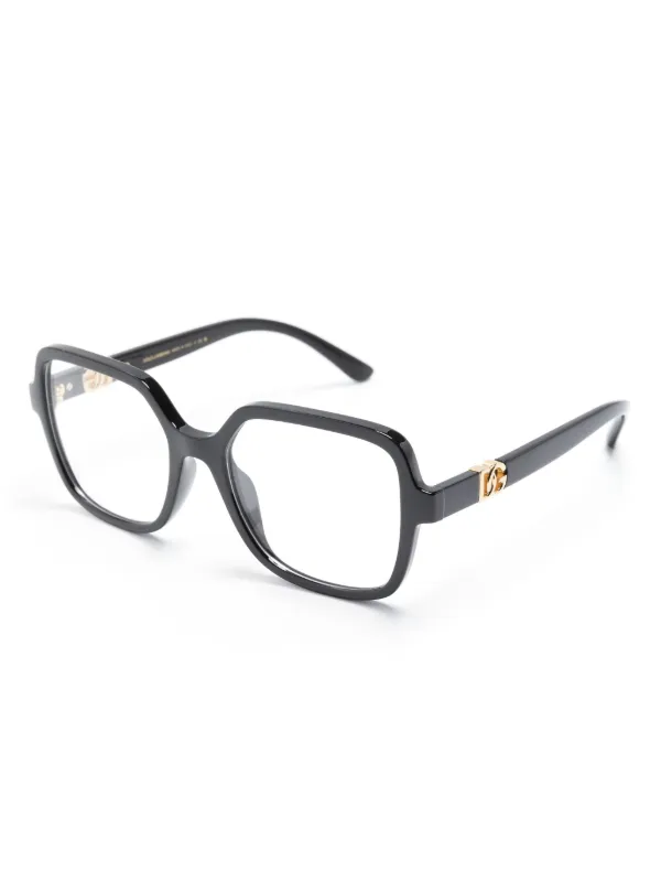 DOLCE & GABBANA Logo Plaque Eye Glasses Frames 19271692_42364408_600.jpg main image 4