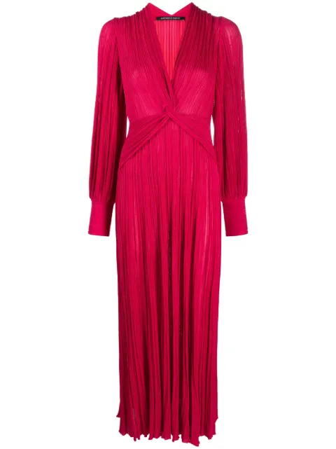 Antonino Valenti Noemi pleated wrap dress