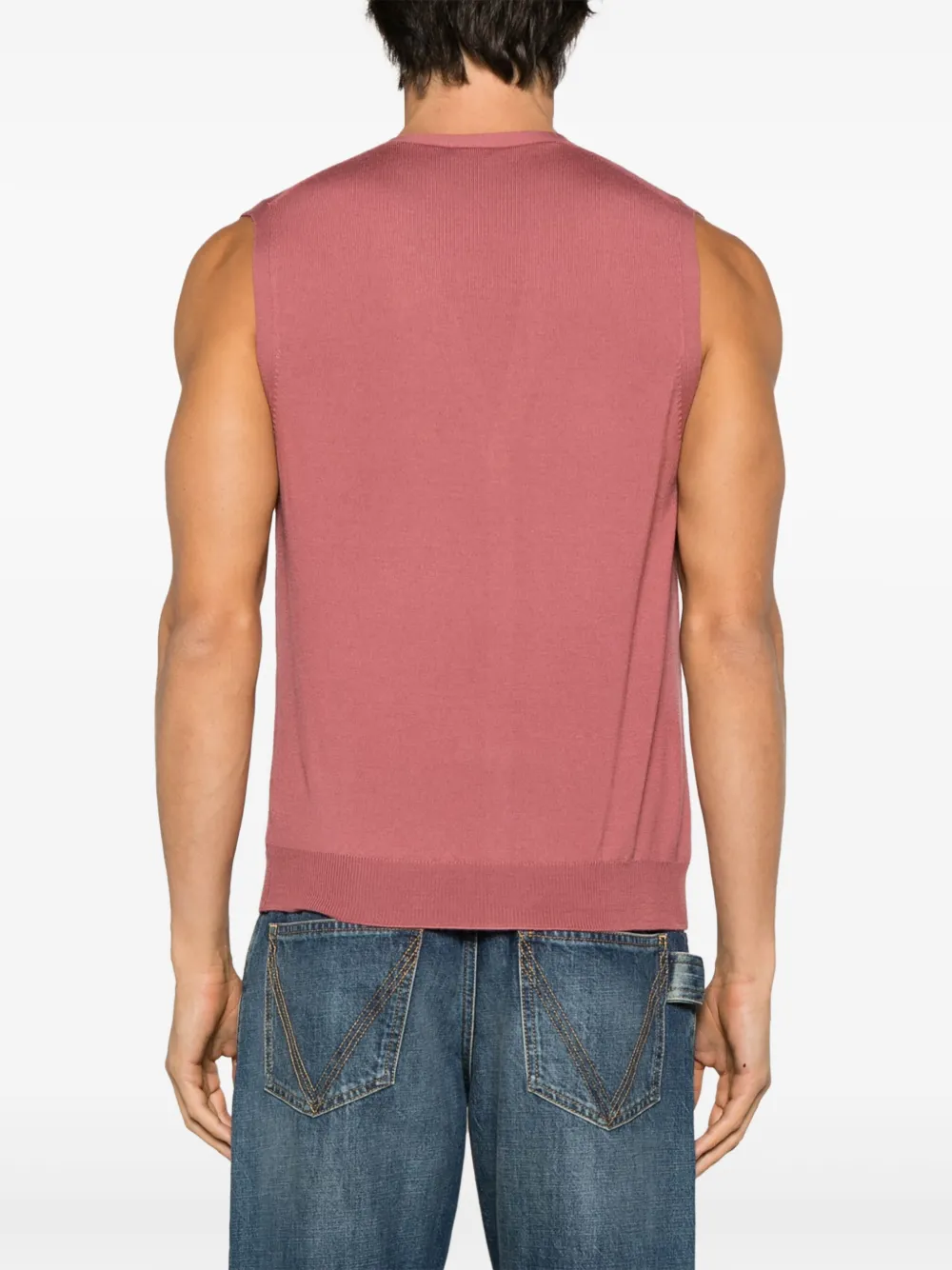 Barba Gebreide spencer Roze