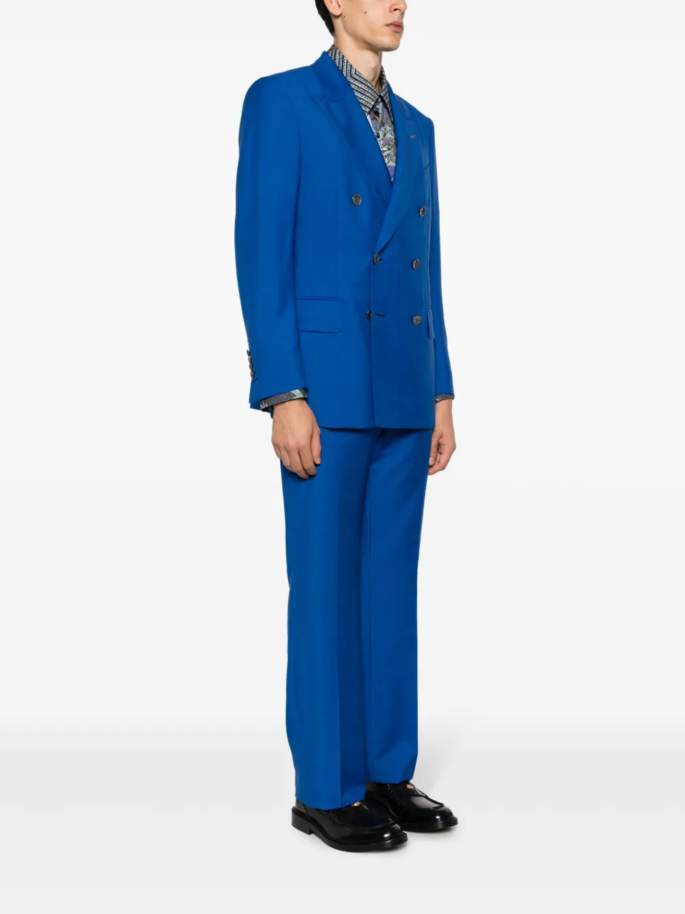 TOM FORD Pak met dubbele rij knopen Blauw