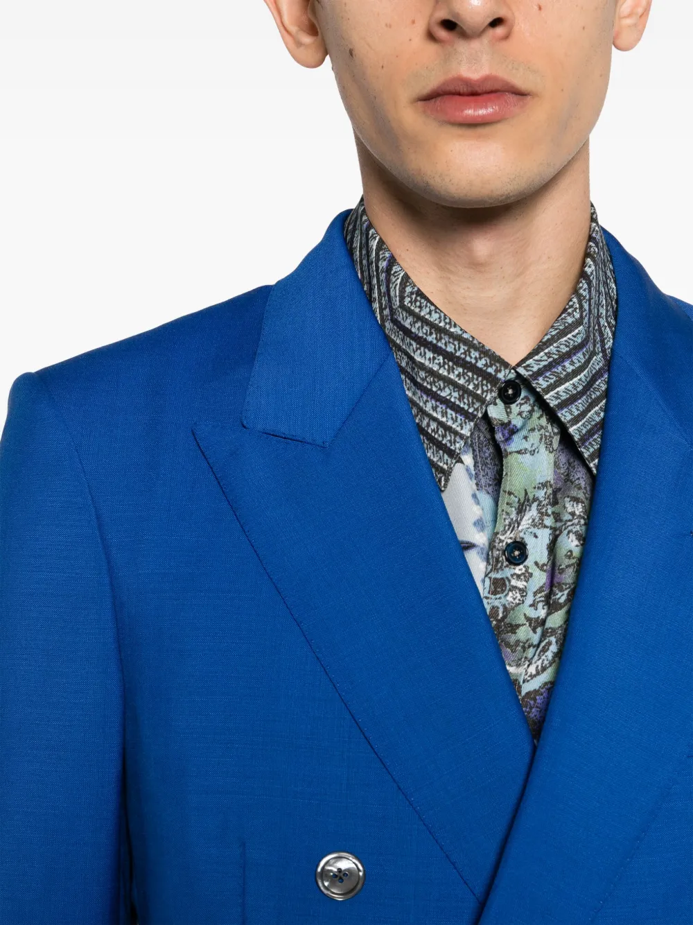 TOM FORD Pak met dubbele rij knopen Blauw