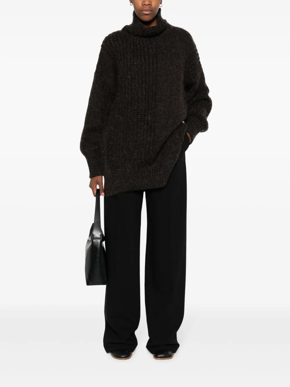 Calcaterra Straight pantalon - Zwart