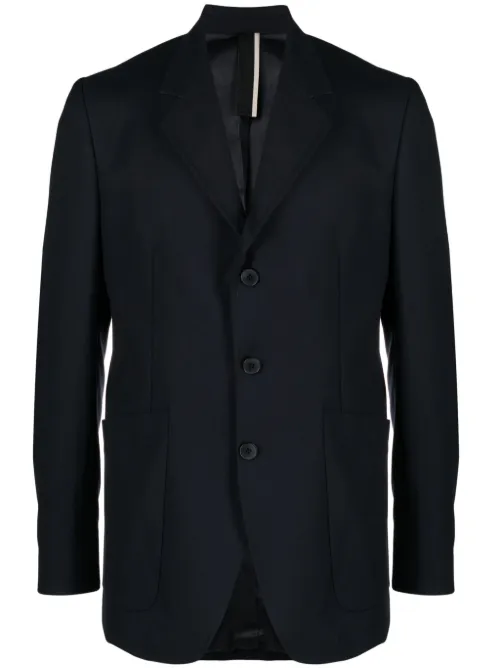 Blazer à revers crantés - Low Brand - Modalova