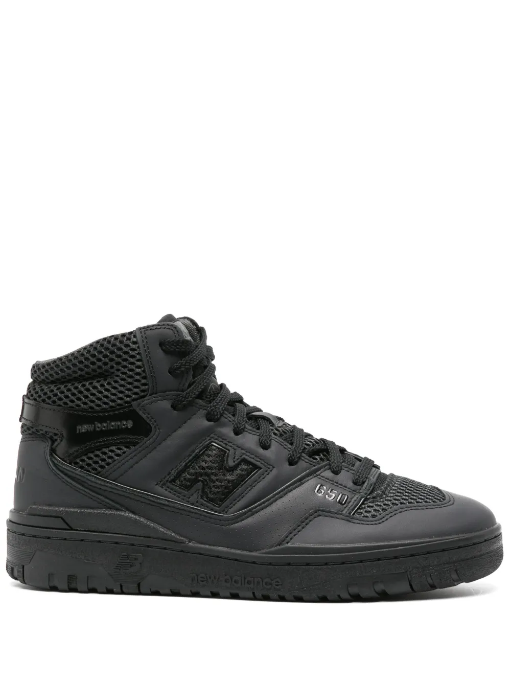 Junya Watanabe MAN x Junya Watanabe 650 high-top sneakers - Schwarz