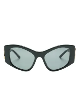 Balenciaga Eyewear BB0311SK スクエアフレーム サングラス | ブラック
