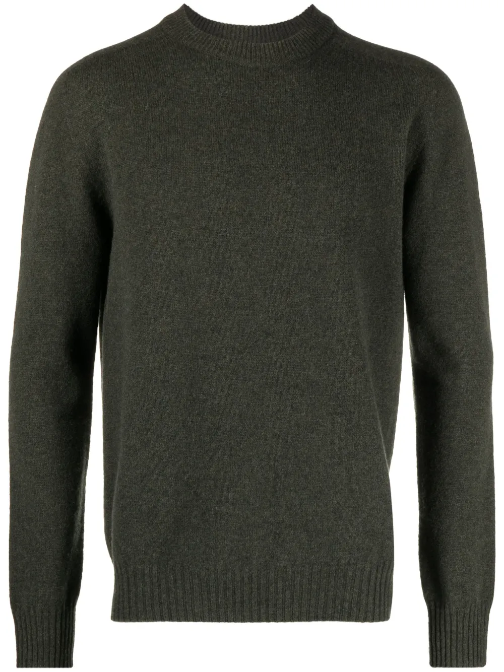 Altea mélange wool jumper Groen