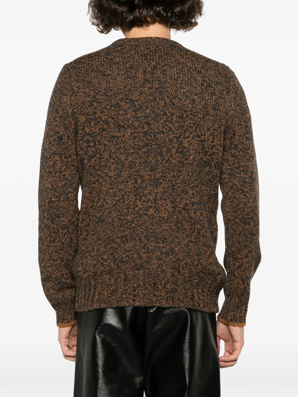Barba Gebreide trui Bruin