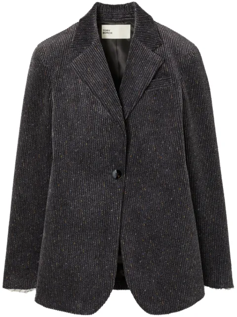 Tory Burch blazer de pana ajustado