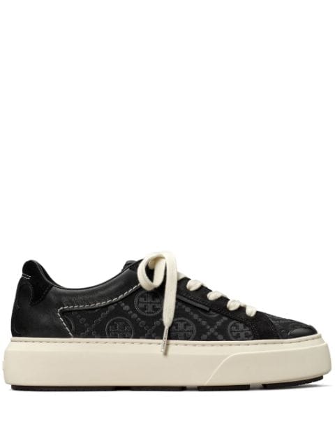 Tory Burch Ladybug sneakers met monogram