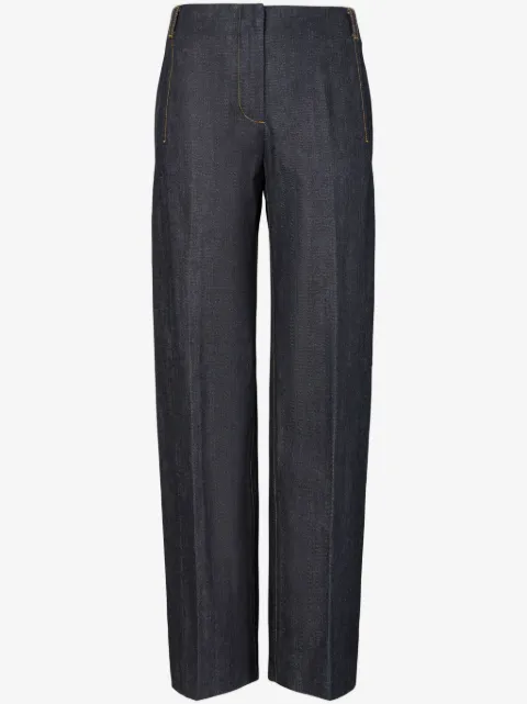 Tory Burch Selvedge straight-leg jeans