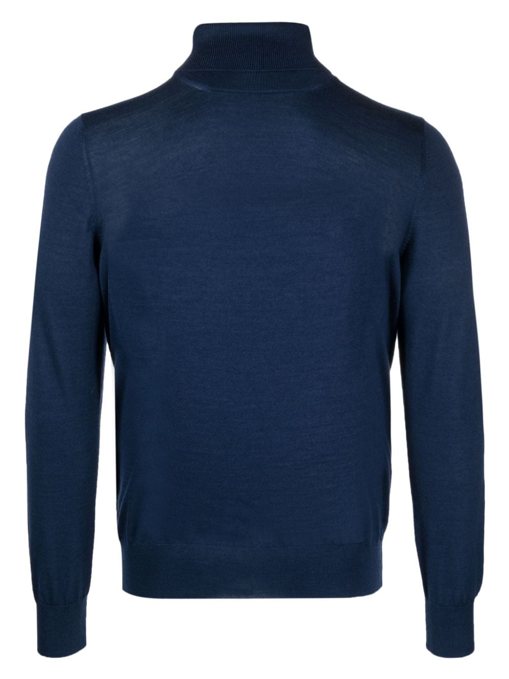 Shop Fileria Fine-knit Cashmere-silk Blend Jumper In Blue
