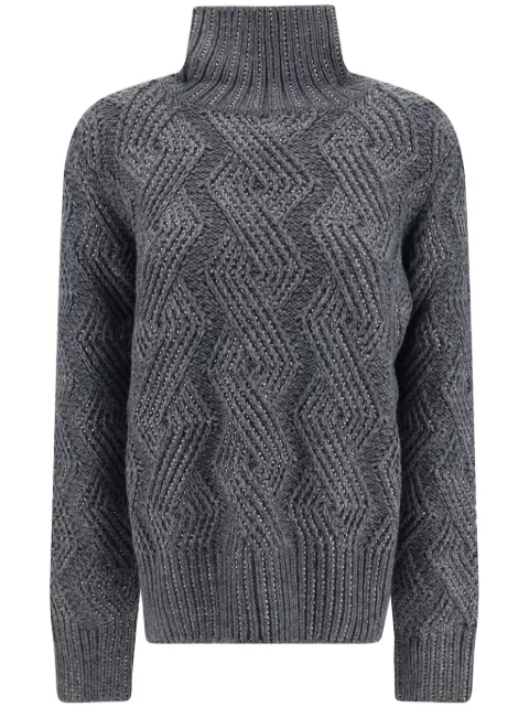 Ermanno Scervino cable-knit jumper 